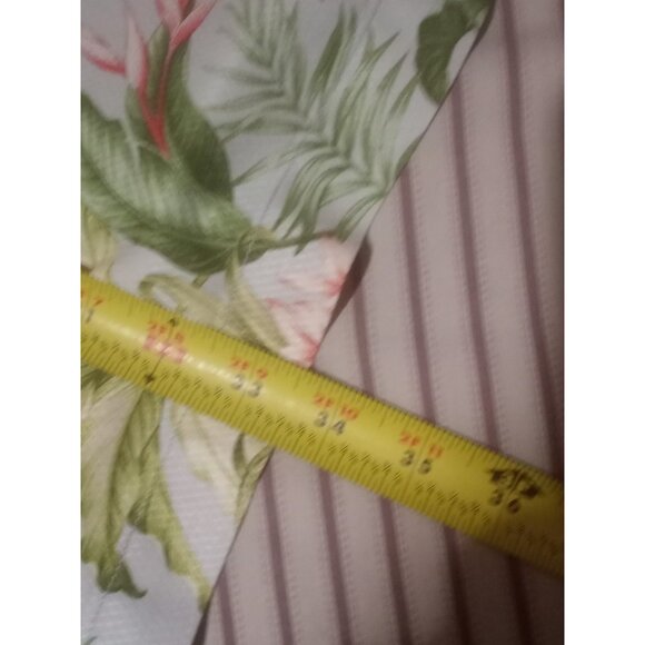 Tommy Bahama Silk Shirt Men's 3XB Big Blue Green Floral SS Beach Relax Button Up - Picture 13 of 13